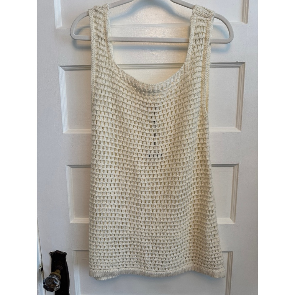 VRG GRL Crochet Sleeveless Dress/Tunic